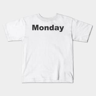 Monday Kids T-Shirt